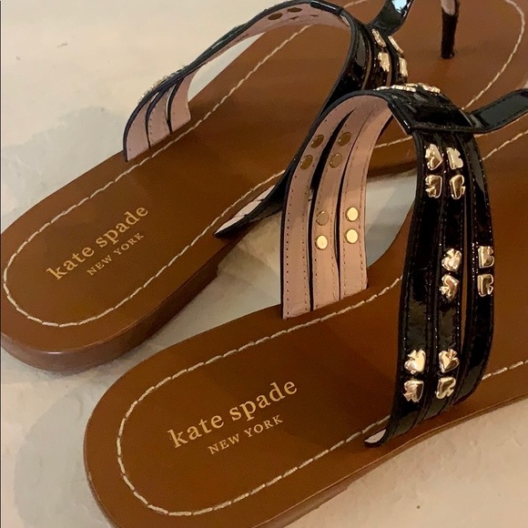 Kate Spade Studded Slide Sandals - Picture 4 of 6